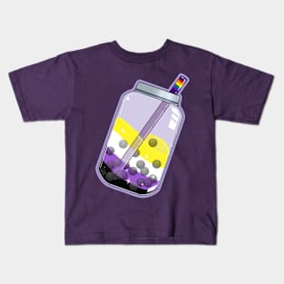 Boba: Non-binary Kids T-Shirt